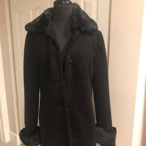 Black dress coat